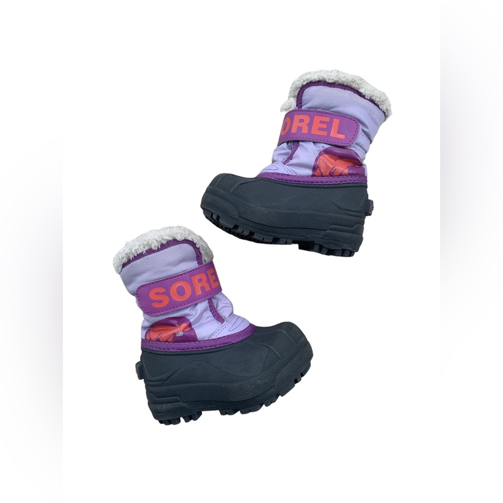 Sorel Kids Purple Pink Snow Boots
